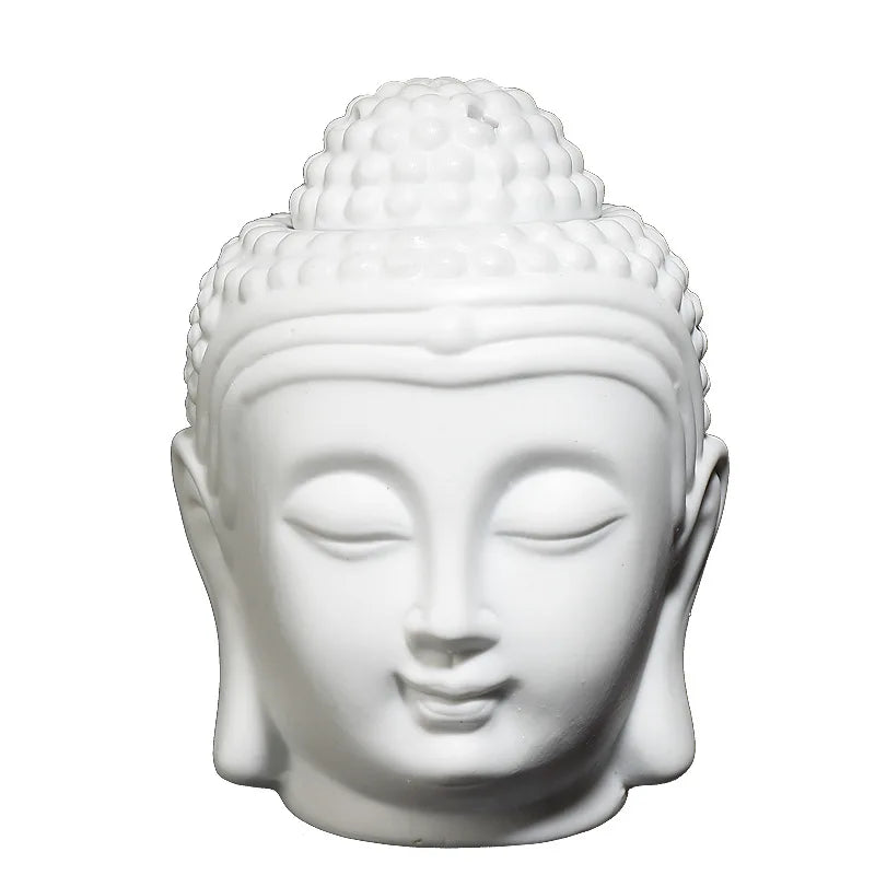 Ceramic Head Aromatherapy Burner Indoor Household Essential Oil Special Incense Burner Handicraft Home Ornament Decoration