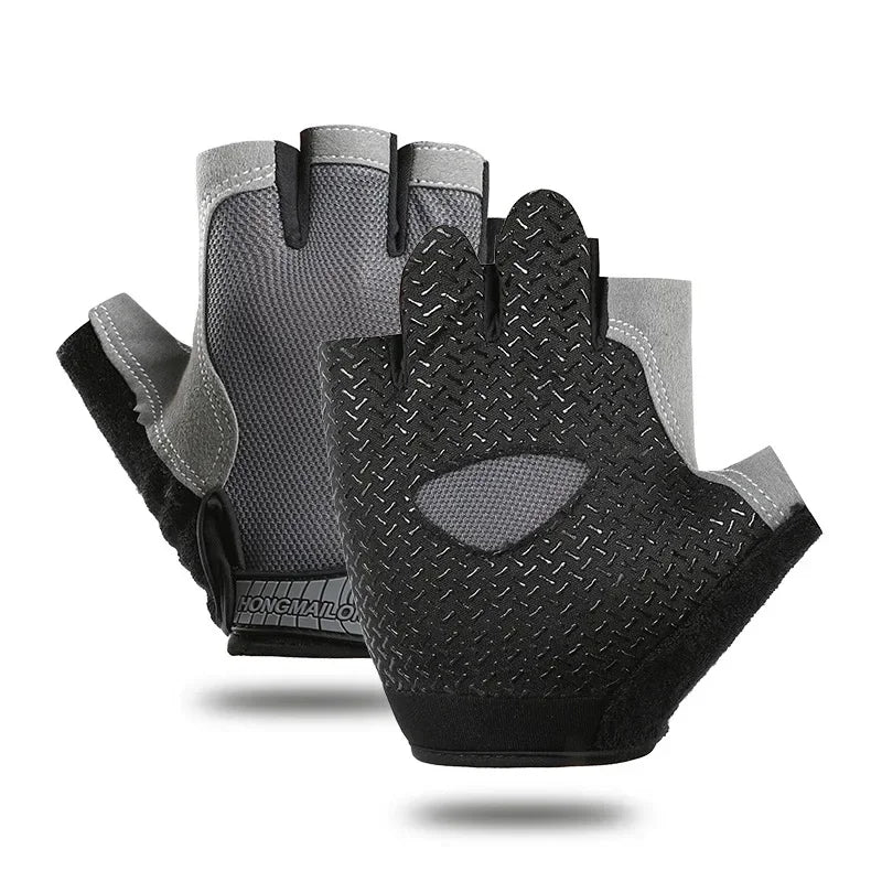 Gym Gloves Men's Cycling Gloves Weight Lifting Fitness Fingerless Gloves for Women Men Motorcycle Mtb Glove Bicycle Accessories