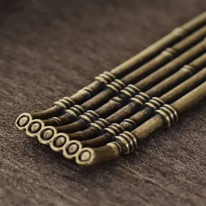Metal Incense Stick Burner Ancient Style Boat Shape Aromatherapy Burner Classical Elegance Aromatherapy Ornament