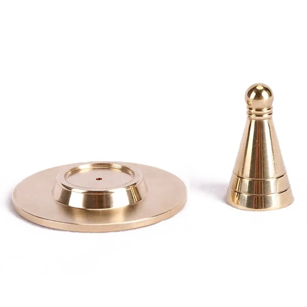 Pure Copper Incense Burner Chinese Ancient Style DIY Incense Cones Retro Brass Censer Incense Tools Moulds