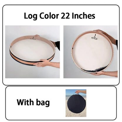 Wave Drum Sound Healing Professional Yoga Meditation Sheepskin Drums Spiritual Relaxation Massage Tambourine Musical Instrument