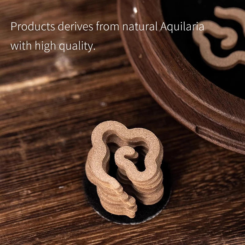 Natural Aquilaria Cloud Incense Home Meditation Purification Stick Air Office Tea Indoor Aromatherapy Scent Rich Ceremony Buddha