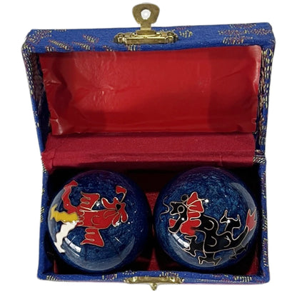 2piece Chinese Health Balls Relieve Fatigue And Promote Well-being Relaxation Baoding Balls