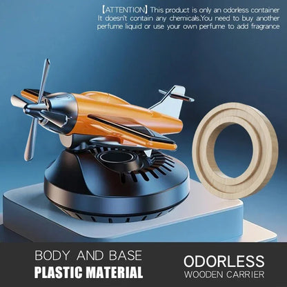 Solar Rotating Car Perfume Diffuser Car freshensers Helicopter Car Interior Decoration Accessories Aromatherapy With Perfume