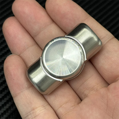 Stainless Steel Brushed Craft Fidget Spinner Fashion EDC Hand Spinner Office Relaxation Fidget Toys ADHD Tool Idea Gifts