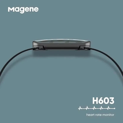 Magene H603 Heart Rate Monitor Split Chest Strap HRM Fitness Tracker Mover Bluetooth ANT Sensor Health App Compatible Zwift