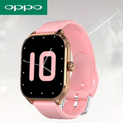 OPPO H9 Pro Sports Smart Watch Fitness Clock Health Monitor Waterproof Smartwatch Wireless Call Watches for Men Women IOS