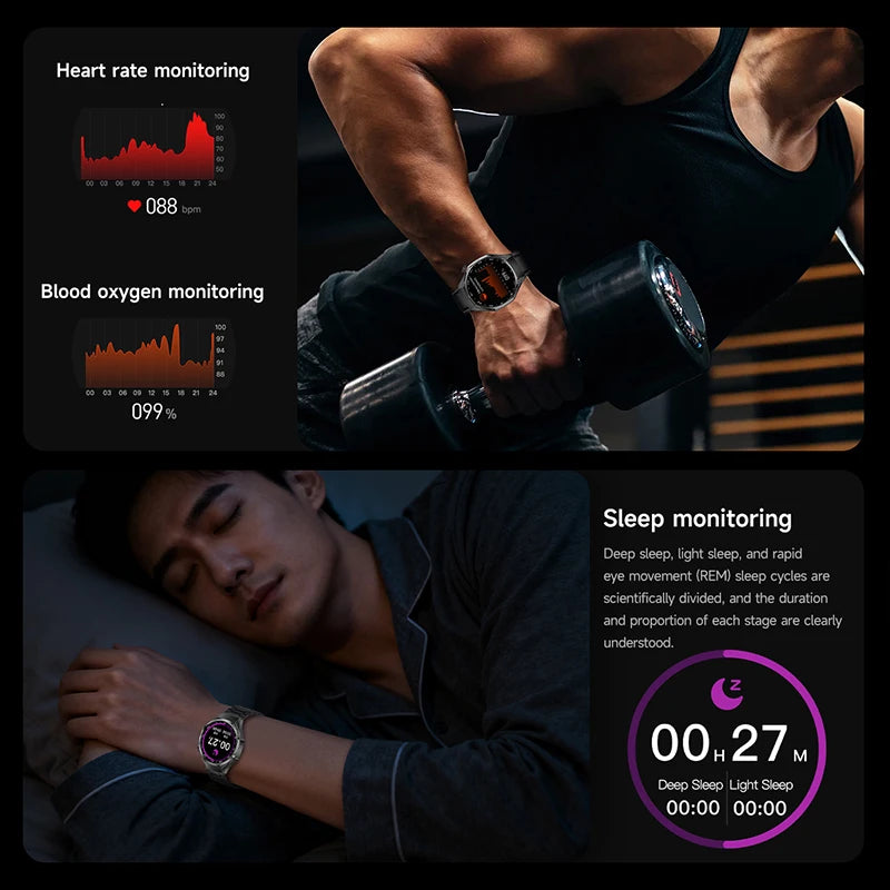 2026 New Watch 6 Pro GPS Smart Watch Men Sports Fitness AMOLED Screen Health Monitor Bluetooth Call IP68 Waterproof Smartwatch
