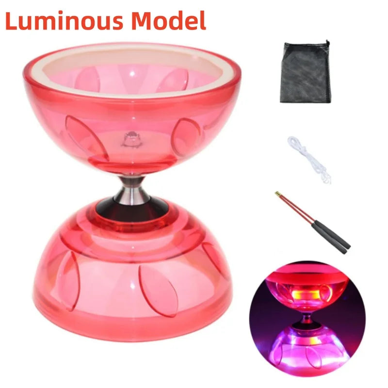 Portable Diabolo Chinese Yoyo Diabolo Set Portable Fitness Gear For Adults Kids Elderly Outdoor Indoor Agility Exercise