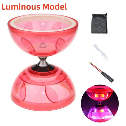 Portable Diabolo Chinese Yoyo Diabolo Set Portable Fitness Gear For Adults Kids Elderly Outdoor Indoor Agility Exercise