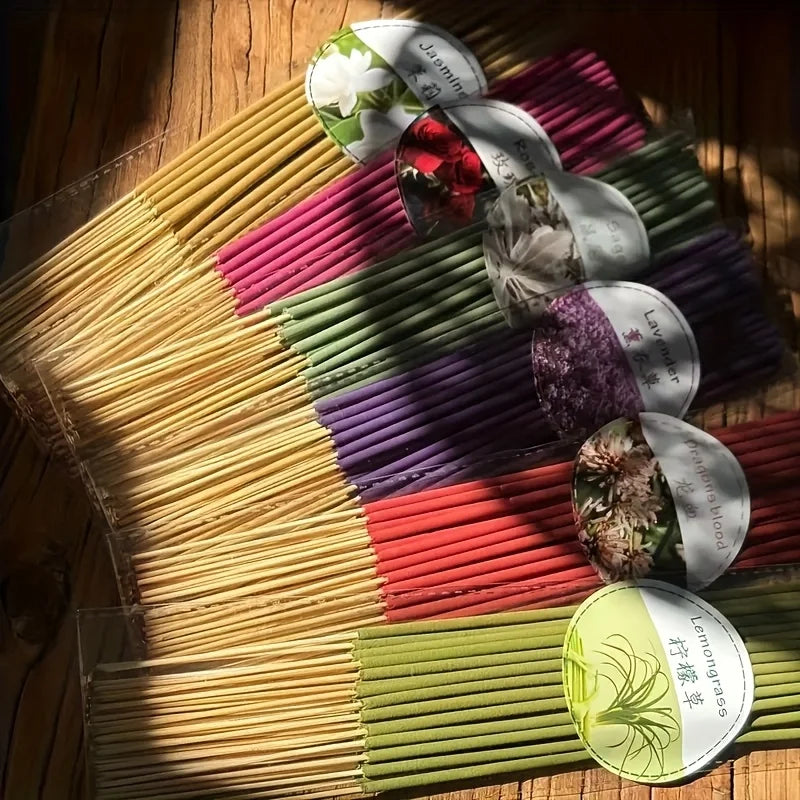 6-Set Meditation Incense Collection, High Quality Long Lasting for Yoga, Space Cleansing & The Perfect Gift, Lavender Jasmine