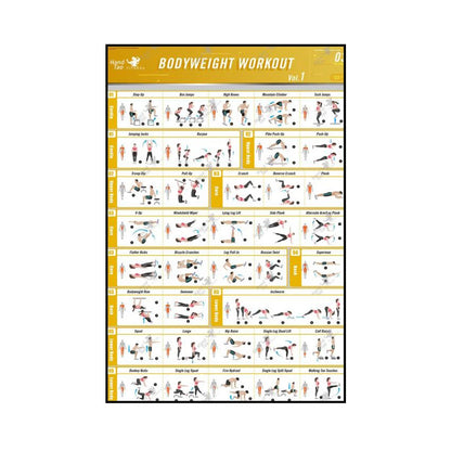 Gym Yoga Studio Workout Detailed Action Chart Pose Canvas Poster Bodybuilding Wall Art Painting Prints Home Room Decor Murals