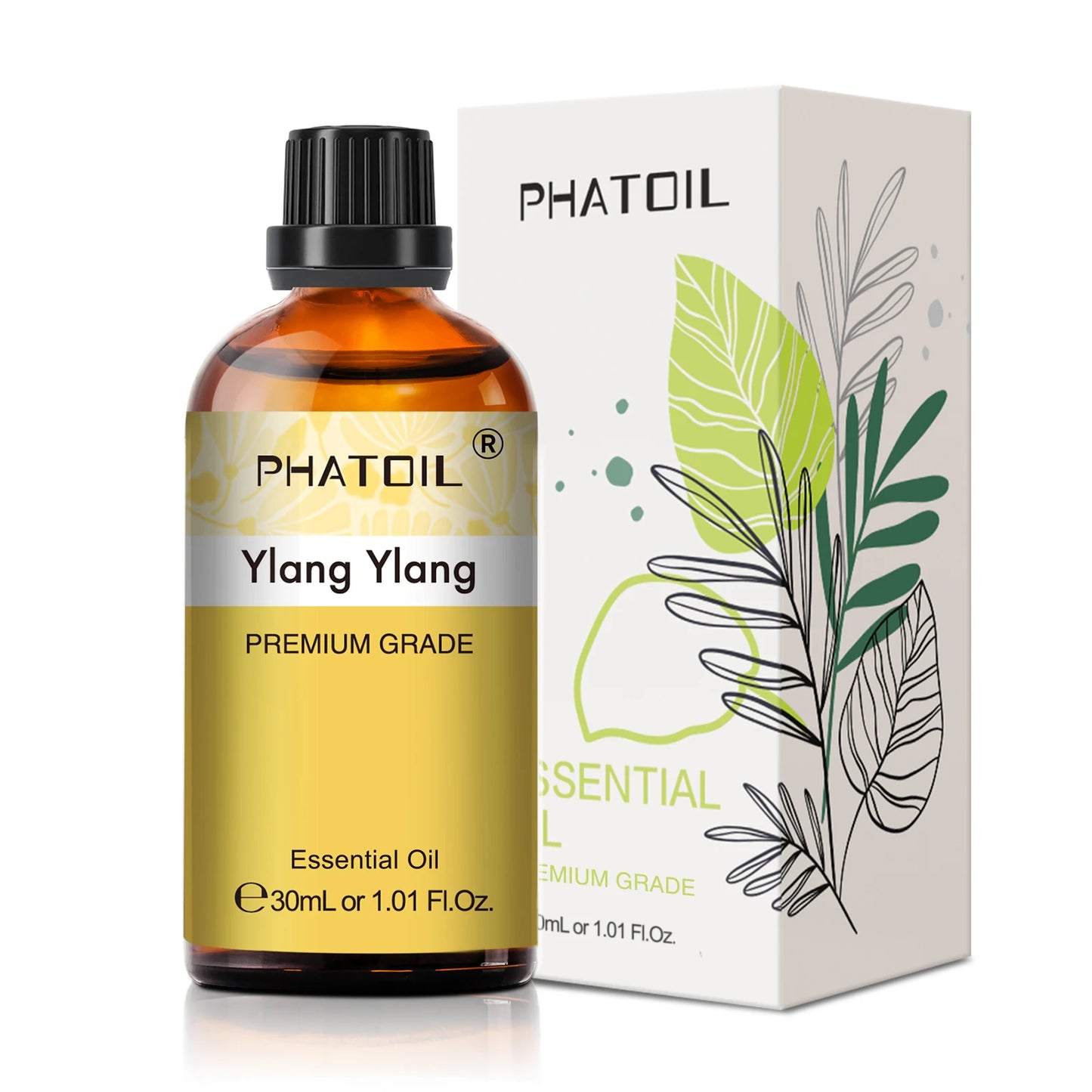 PHATOIL Reed Diffuser Essential Oil For Aromatherapy-30ml Lavender Lemon Eucalyptus Sweet Orange Sandalwood Aroma Essential Oils