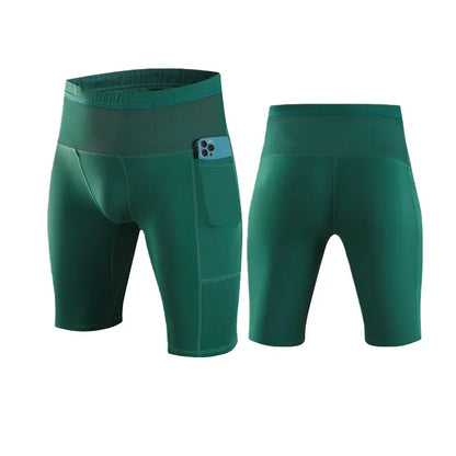 Summer Men Gym Running Shorts Casual Basketball Shorts Quick Dry Sport Training Shorts Elastic Fitness Beach Shorts Man Clothing