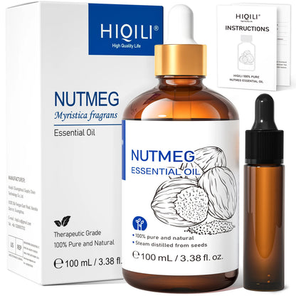 HIQILI Pure Cypress Essential Oil Aromatherapy Grade for Diffuser DIY Soap Bath 100ML Natural Plant Spearmint Vetiver Oil