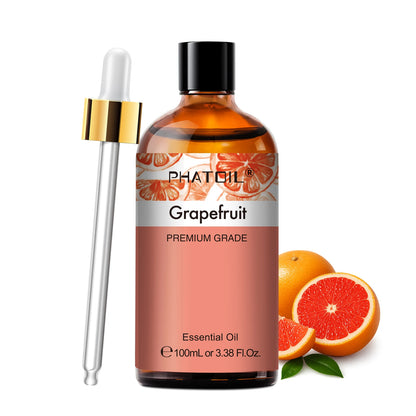 PHATOIL 100ml Aromatherapy Essential Oil-Lavender Rose Vanilla Eucalyptus Sandalwood Pine Needles for Diffuser,Candle Making