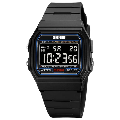 SKMEI Digital Sports Watch for Men Waterproof Chrono LED Display Date Week Mens Wristwatches Military Clock reloj hombre 2042