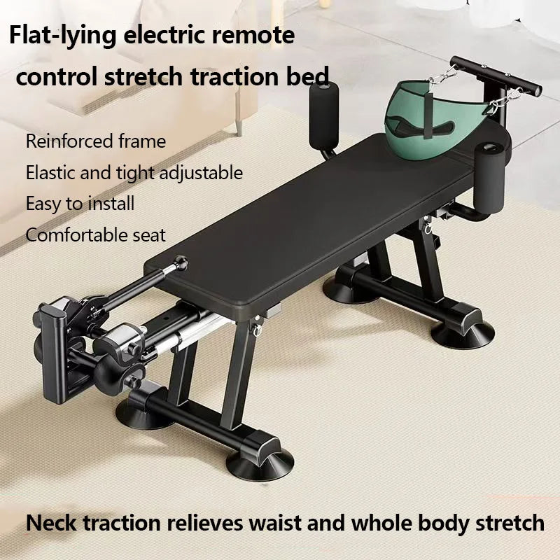 Electric Spine Bed, Electric Stretching Fitness Bed, Rehabilitation Trainer, Height Increase Traction Device, Inversion Machine
