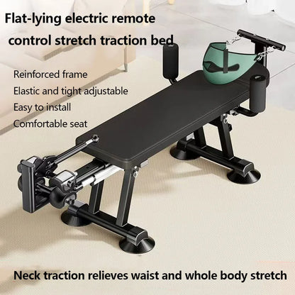 Electric Spine Bed, Electric Stretching Fitness Bed, Rehabilitation Trainer, Height Increase Traction Device, Inversion Machine
