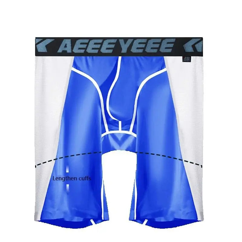 Men's Underwewar Sport Boxers for Fitness Panties Training Cycling Underwear Anti-Chafing Quick Dry Breathable Underpants