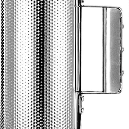 Stainless Steel Guiro Sound Therapy Relaxation Guiro Spiritual Healing Meditation Guiros Portable Percussion Musical Instruments