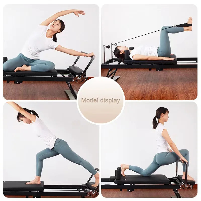 MIYAUP Factory Sell Zero VAT Stainless Steel Yoga Training Board Fitness Equipment Yoga Pilates Core Bed