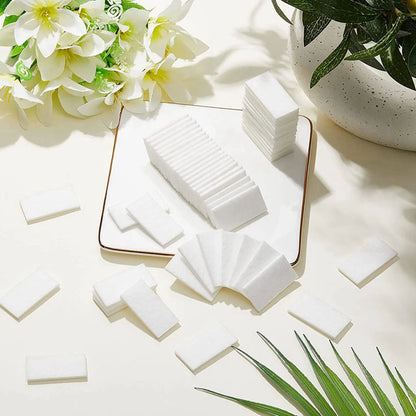 A98G-100 Pcs Unscented Refills Aromatherapy Pads Arom Oil Pads Electric Diffusers Pads For Fragrance& Ball Plugs Diffusers