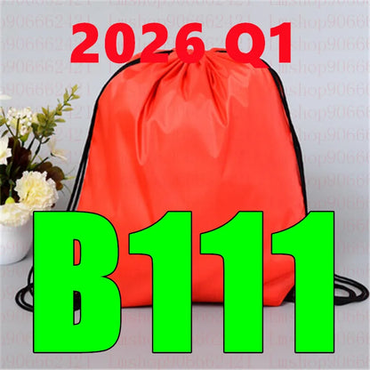 Latest 2026 Q1 BC106 Drawstring Bag BC 106 Belt Waterproof Backpack Shoes Clothes Yoga Running Fitness Travel Bag