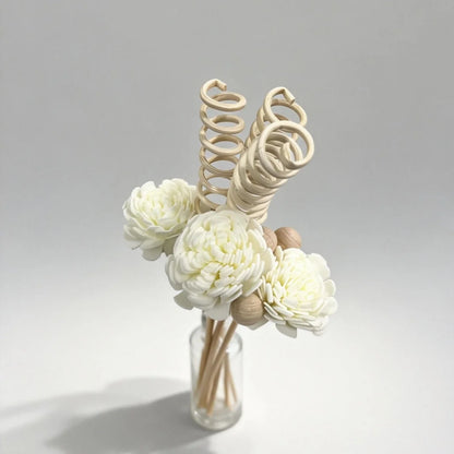 9PCS Artificial Flower Rattan Reed Fragrance Aroma Diffuser Refill Stick DIY Floral