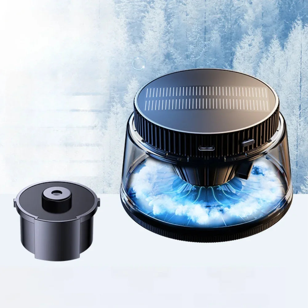 Auto For Smart Car Aromatherapy Diffuser with Mist Diffusion and Multi Color LED Lighting for Fresh Vehicle Air