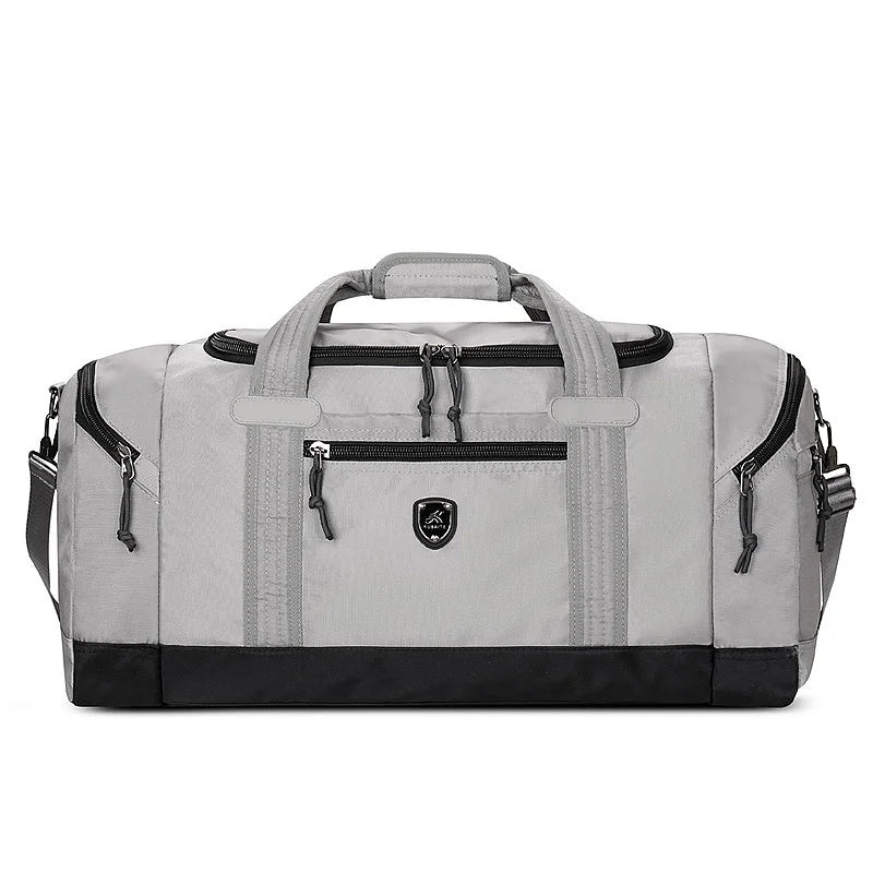 Large Capacity Travel Bag Weekender Overnight Duffle Bags with Compartment Sports Fitness Bags for Camping Outdoor Activities