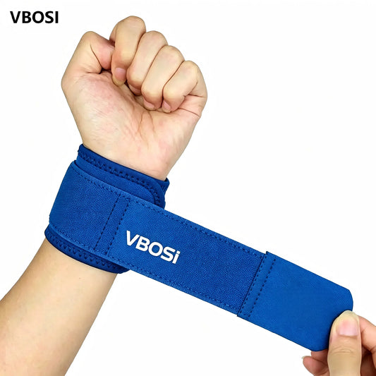 1 Piece Unisex Elastic Wrist Wraps Weight Lifting Brace Guard Band for Gym Fitness Protection Barbell Strap