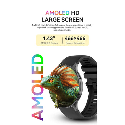 VALDUS VS41 Pro AMOLED NFC Smartwatch Man Woman Fitness Heart Rate Blood Pressure Track BT Call Waterproof 2026 New Smart Watch