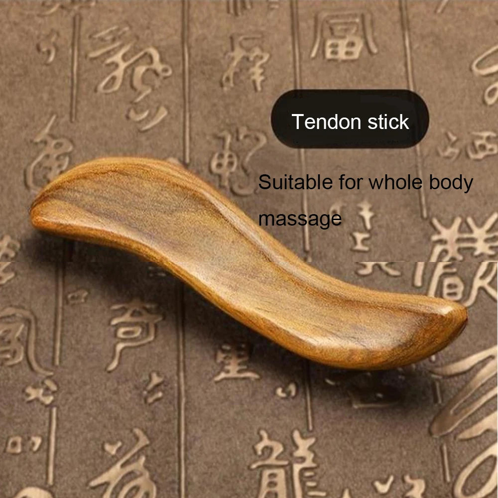 1Unit Wooden Foot Massager Plantar Gua Sha Plate Wood Scraper for Neck Back Body Guasha Meridian Massage Relaxation Health Care