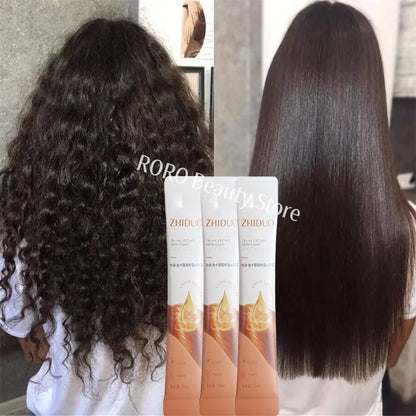 Keratin Hair Mask Magical 5 Second Repair Damage Frizzy Soft Smooth Shiny Hair Deep Moisturize Hair Treat Repair Hair Care Mask
