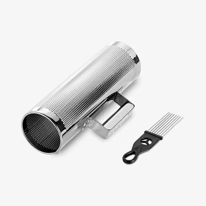 Stainless Steel Guiro Sound Therapy Relaxation Guiro Spiritual Healing Meditation Guiros Portable Percussion Musical Instruments
