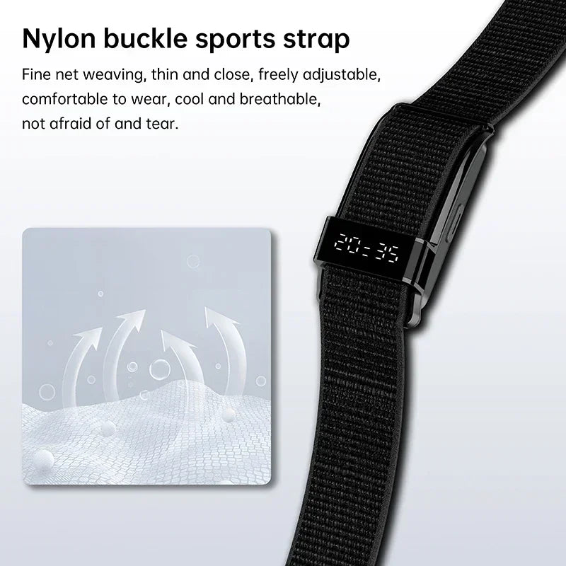 Smart Fitness Tracker With GPS Health Monitoring Pedometer Waterproof Sport Intelligent Wristband Time Display Smart Bracelet