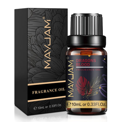 MAYJAM Fragrance Oil for Humidifier Diffuser Candle Making Vanilla Musk Dragons Blood Bubble Gum Sea Breeze Baby Powder Aroma