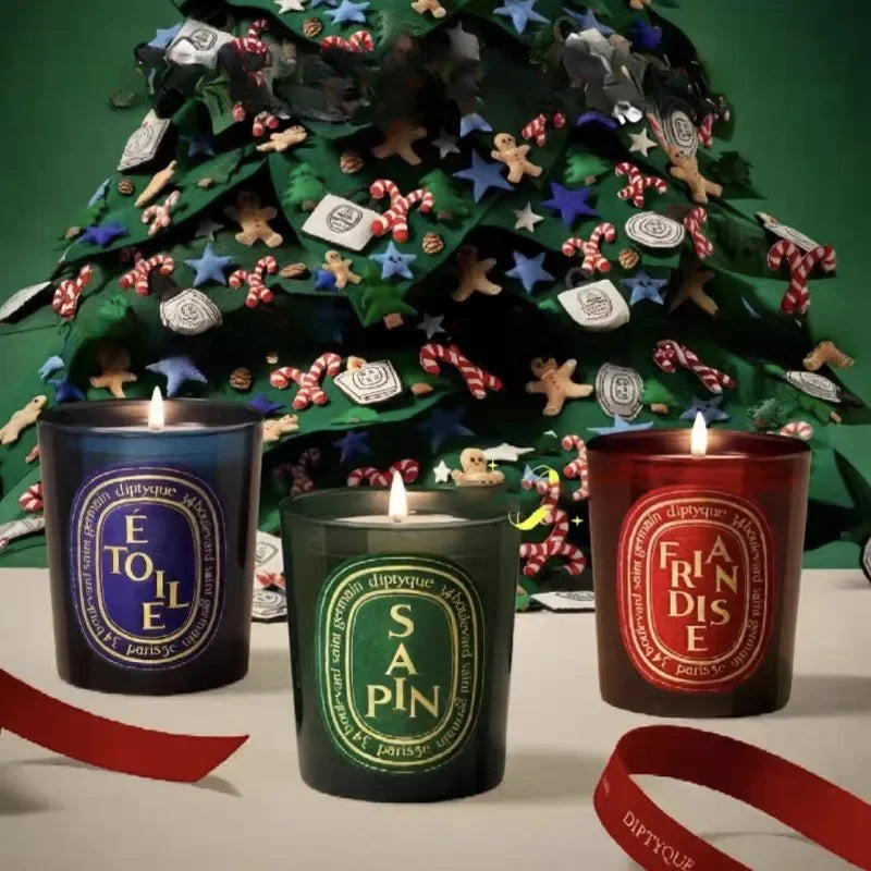 New Classic Baies Aromatherapy Candle Pure Natural Plant Essential Oil Scented Candle Gift Christmas Home Fragrance Decoration