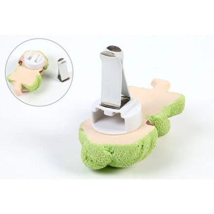 1pc Car Ice Cream Girl Vent Aromatherapy Clip Harmless Resin Cute Cartoon Comic Playful Bathrobe Interior Decoration Accessories