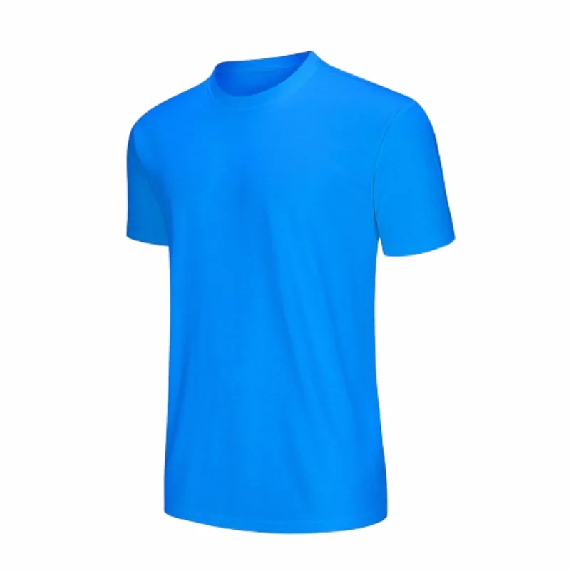 Cheap Quick-Drying Breathable Sports T Shirt Running Fitness Marathon Football Basketball T-shirts Custom Logo Embroidery Print
