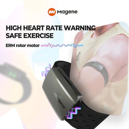 Magene Heart Rate Armband Monitor Dual Mode Bluetooth ANT H803 Sensor Arm Wrist Strap Fitness Heart Tracker Health Exercise