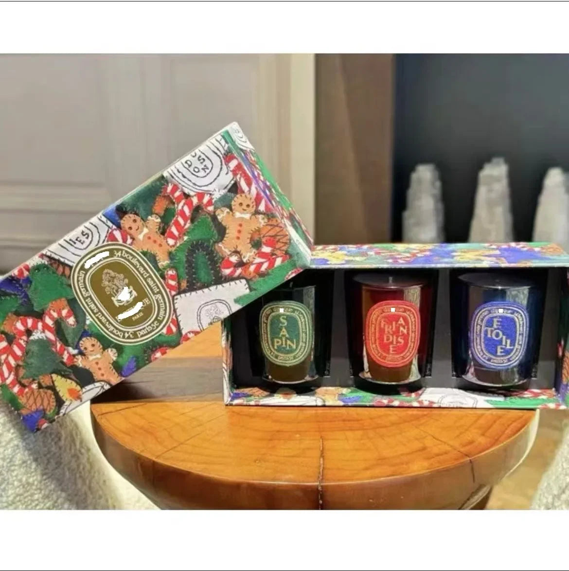 New Classic Baies Aromatherapy Candle Pure Natural Plant Essential Oil Scented Candle Gift Christmas Home Fragrance Decoration