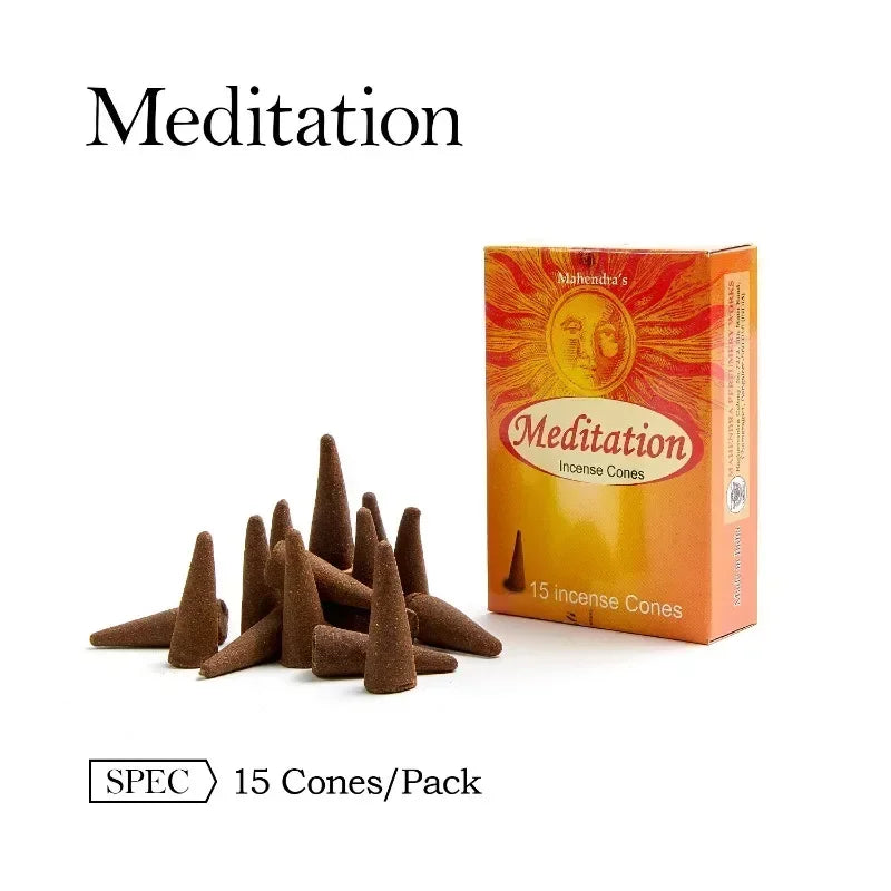 30 /15pcs of natural incense sticks are made using traditional methods, carefully selected natural wood powder and a small amoun