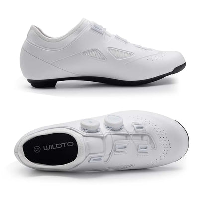WILDTO Glass Fiber Cycling Shoes Outdoor Hardness9 Wear Resistant Road Riding Sneakers Unisex Adjustable Pro Racing Bicyle Shoes