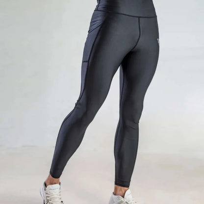 Glossy Men's Tight Fitness Running Pants Leggings Plus Size Training Joggers Sweat Trousers