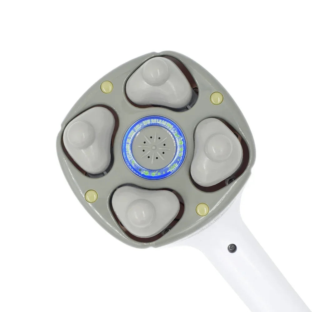 Handheld Electric 4D Vibration Massage Hammer for Neck Back Shoulder Pain Relief Body Roller Acupressure Muscle Relaxation