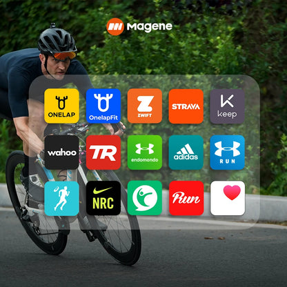 Magene Heart Rate Armband Monitor Dual Mode Bluetooth ANT H803 Sensor Arm Wrist Strap Fitness Heart Tracker Health Exercise
