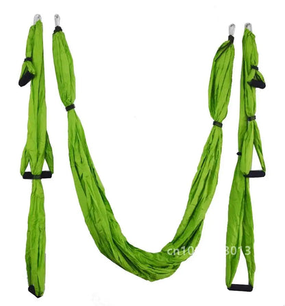 Aerial Yoga Swing with Extension Straps Antigravity Yoga Hammock Aerial Trapeze Sling  Inversion Tool for Home Gym Fitness