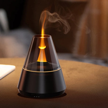 New Air Humidifier Home Colorful Lamp Usb Charge Essential Oil Spray Aroma Diffuser Humidifiers Colorful Aromatherapy Machine